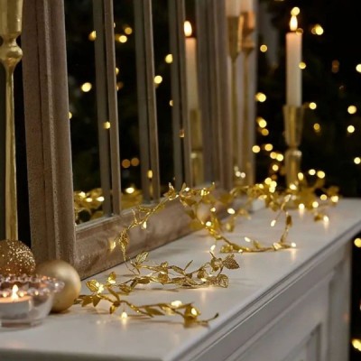 3 Metre Yaldızlı Gold LED Işık 3 Metre Yaldızlı Gold LED Işık