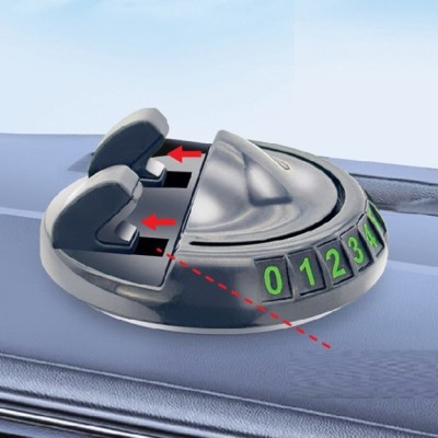 360° Dönebilen Yapışkanlı Numaratörlü Araç Telefon Tutucu 360° Dönebilen Yapışkanlı Numaratörlü Araç Telefon Tutucu