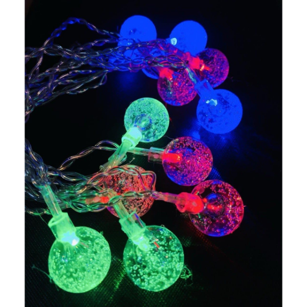 3m 20 Led Kristal Top RGB Pilli 3m 20 Led Kristal Top RGB Pilli