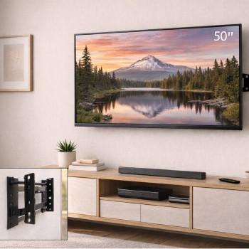 50 İnç ve 27 İnç - 50 İnç Sabit TV Askı Aparatı - LCD LED TV Uyumlu - 56-127 cm 50 İnç ve 27 İnç - 50 İnç Sabit TV Askı Aparatı - LCD LED TV Uyumlu - 56-127 cm