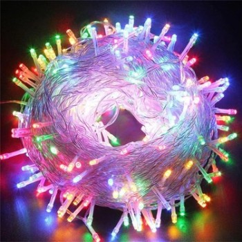 5m 30 Led RGB 2 Kademeli Şeffaf Kablo 5m 30 Led RGB 2 Kademeli Şeffaf Kablo