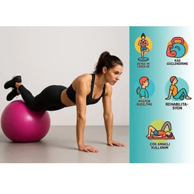 60 cm Pilates Topu 