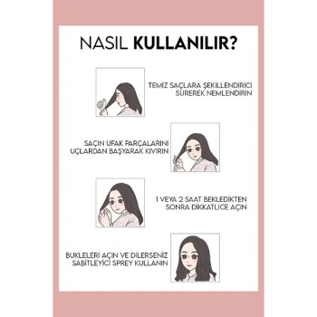 6'lı Bigudi Seti 6'lı Bigudi Seti