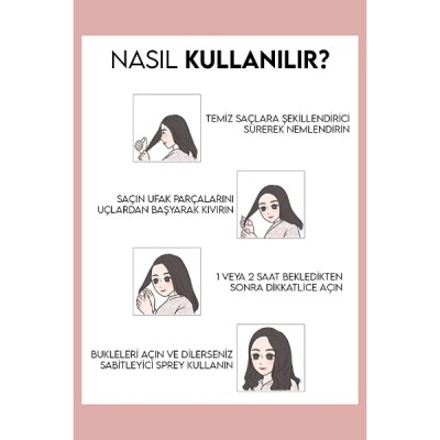 6'lı Bigudi Seti