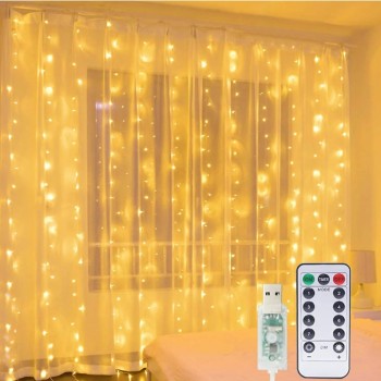 8 Fonksiyonlu Peri Perde Led Uzaktan Kumandalı Günışığı Perde Peri Led (3 mt x 3 mt) 8 Fonksiyonlu Peri Perde Led Uzaktan Kumandalı Günışığı Perde Peri Led (3 mt x 3 mt)