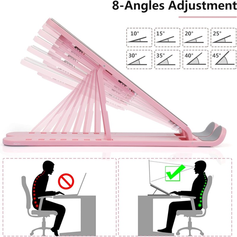 Ayarlanabilir Laptop Standı 7 Kademe Ayarlanabilir Laptop Standı 7 Kademe