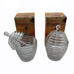 Bal Kavanozu - Şeffaf - Plastik Bal Kavanozu - Şeffaf - Plastik