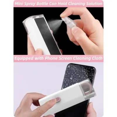 Çok Amaçlı Temizleyici Kit ve Telefon Standı Çok Amaçlı Temizleyici Kit ve Telefon Standı