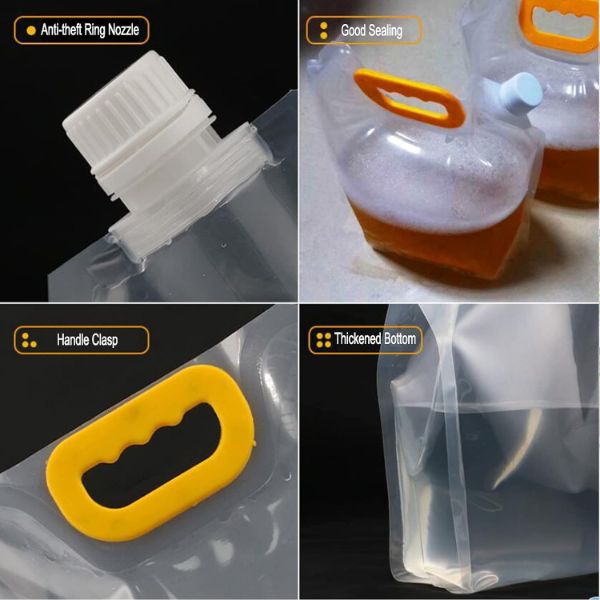 Dayanıklı Plastik İçecek Çantası 2 Litre Dayanıklı Plastik İçecek Çantası 2 Litre