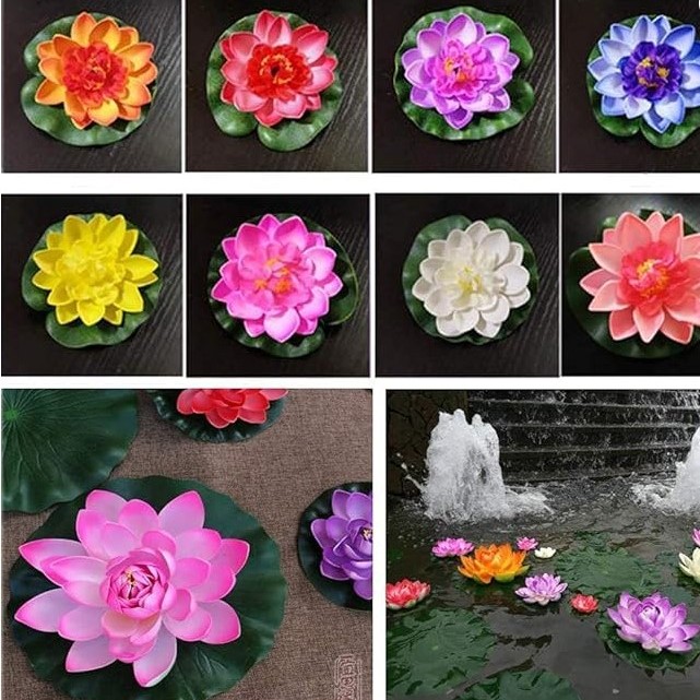 Dekoratif Yapay Lotus Çiçeği Dekoratif Yapay Lotus Çiçeği