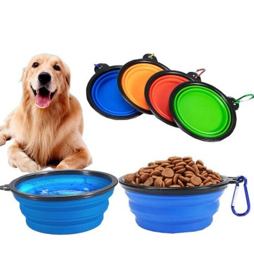 Katlanabilir Kedi Köpek Mama-Su Kabı Katlanabilir Kedi Köpek Mama-Su Kabı