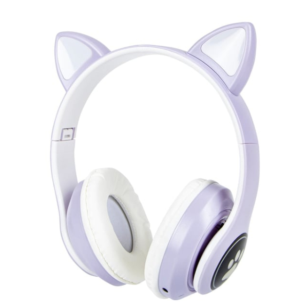 Kedi Figürlü Bluetooth Kulaklık