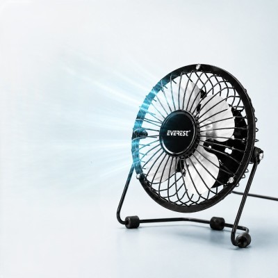 Masaüstü Mini USB Fan - Metal Gövdeli - Ultra Sessiz Masaüstü Mini USB Fan - Metal Gövdeli - Ultra Sessiz