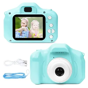 Mini Kamera Fotoğraf Makinesi Mavi Mini Kamera Fotoğraf Makinesi Mavi