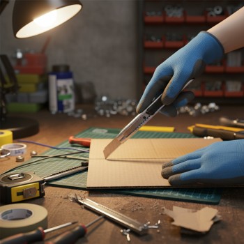 Mini Maket Bıçağı - Metal - Falçata 