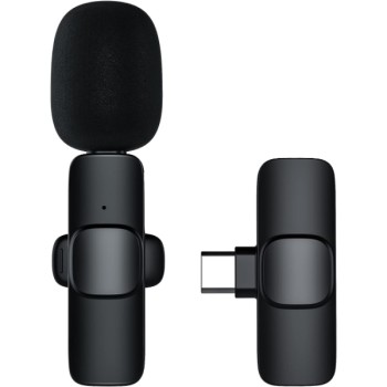 Mini Yaka Mikrofonu Type-C Uyumlu Mini Yaka Mikrofonu Type-C Uyumlu