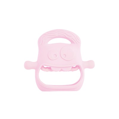 Pembe Bebek Silikon Diş Kaşıyıcı Pembe Bebek Silikon Diş Kaşıyıcı