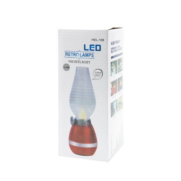 Retro Gaz Lambası Tasarımlı LED Lamba 