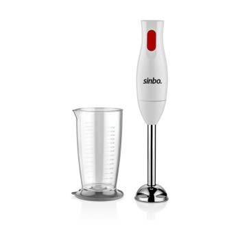 Sinbo Çubuk El Blender - 700 ml Ölçekli Hazne - Paslanmaz Çelik Uçlu Sinbo Çubuk El Blender - 700 ml Ölçekli Hazne - Paslanmaz Çelik Uçlu