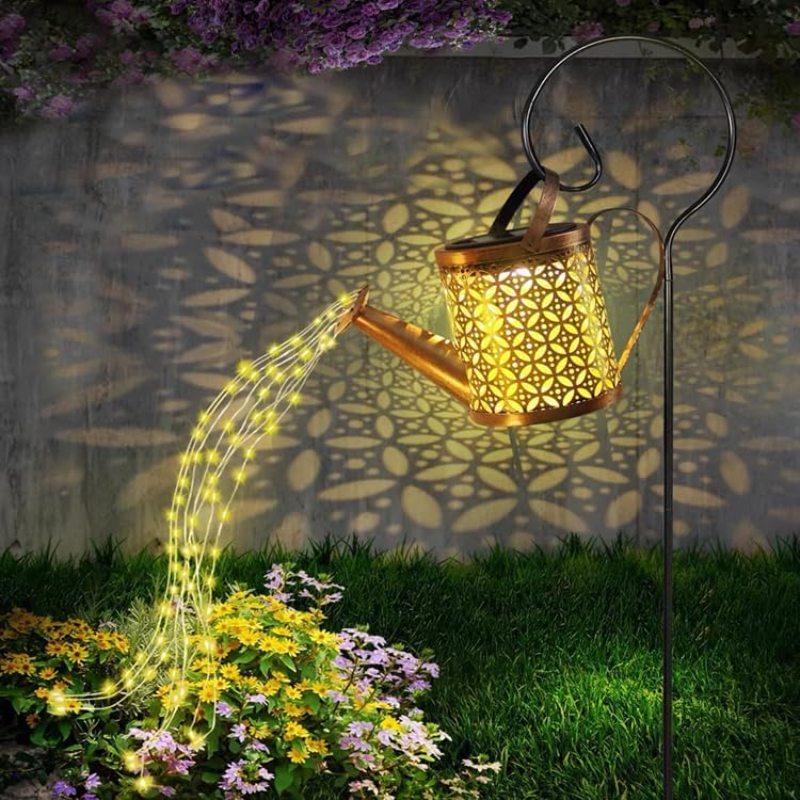 Solar Sulama Kabı Tasarımlı Dış Mekan Işığı - IP65 Su Geçirmez Solar Sulama Kabı Tasarımlı Dış Mekan Işığı - IP65 Su Geçirmez