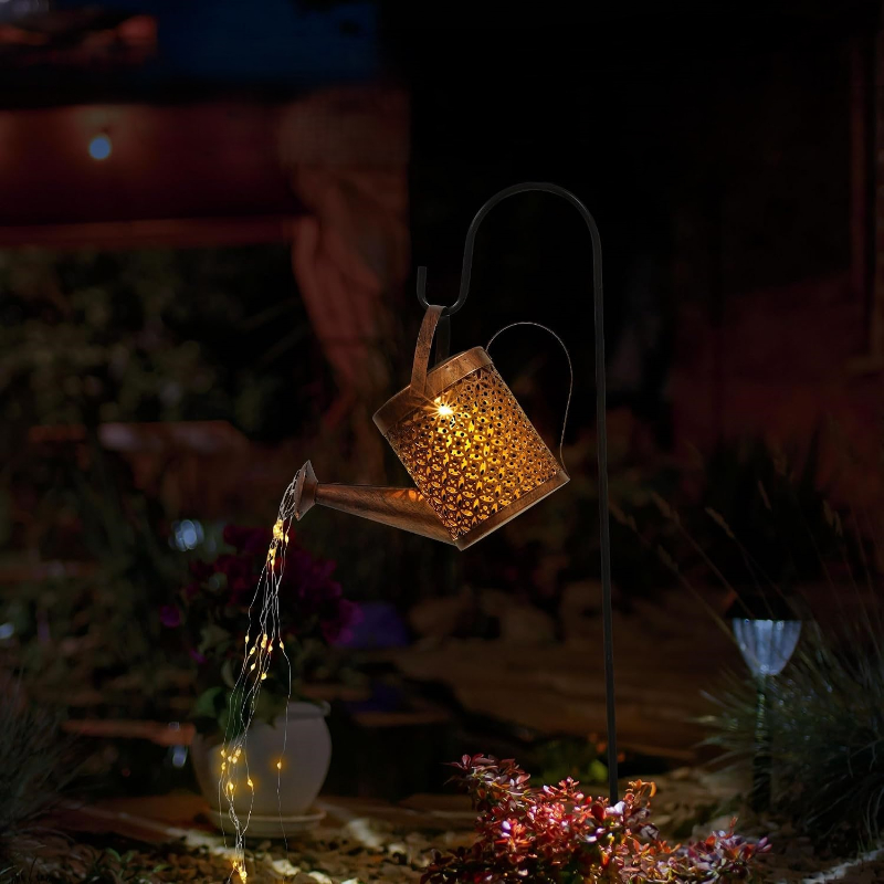 Solar Sulama Kabı Tasarımlı Dış Mekan Işığı - IP65 Su Geçirmez Solar Sulama Kabı Tasarımlı Dış Mekan Işığı - IP65 Su Geçirmez