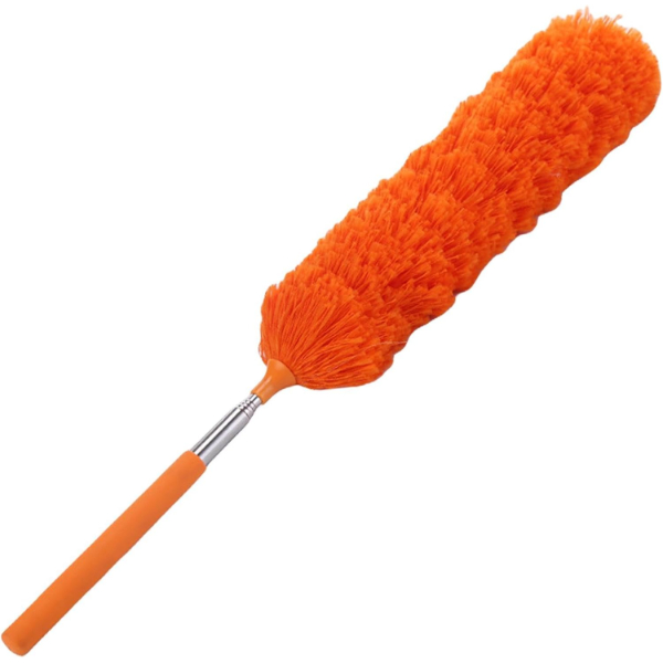 Teleskopik Saplı Mikrofiber Toz Püskülü 