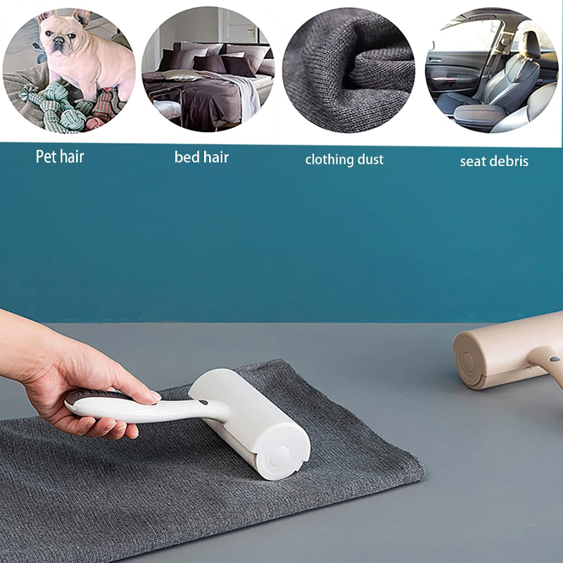 Tüy Toplama Rulosu - Kapaklı - Ergonomik - Taşınabilir Tüy Toplama Rulosu - Kapaklı - Ergonomik - Taşınabilir