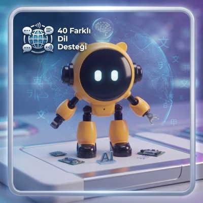 Yapay Zeka Robotu - Wi-Fi Uygulamalı - Konuşma Özellikli - Teknolojik Oyuncak 